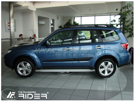 Ochranné lišty dverí Subaru Forester III FL 11-12R, MODEL F-30