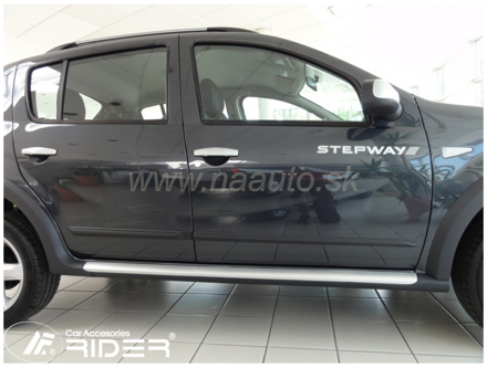 Ochranné lišty dverí Dacia Sandero /Stepway 08-12R, MODEL F-17