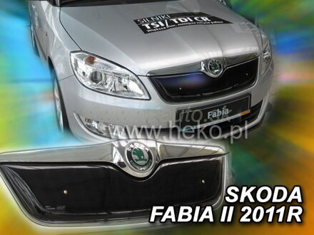 Zimná clona Škoda Fabia II od 7/2010R horná