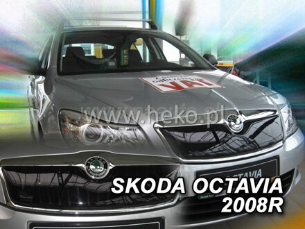 Zimná clona Škoda Octavia II 2007-2013R po FL horná