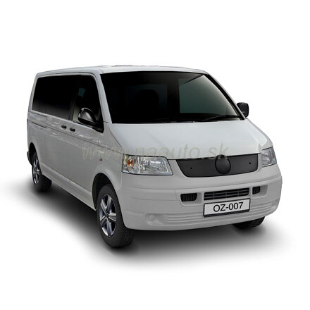 Zimná clona VW Transporter/Carawelle  2003R -2010R - horná (4rebrový chladič) - PU