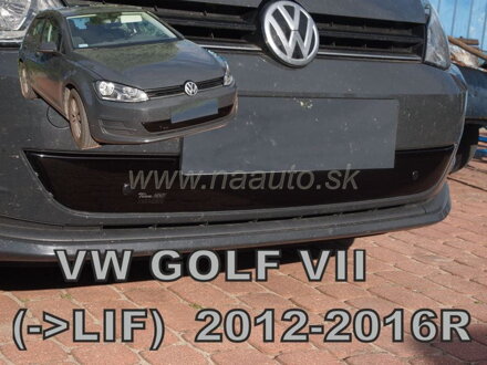 Zimná clona VW Golf VII 2012-2016 (dolná)