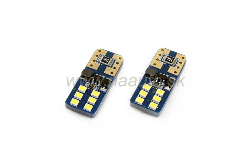 LED VERTEX CANBUS 12SMD UltraBright 2016 T10e (W5W) White 12V/24V LED VERTEX CANBUS 12SMD UltraBright 2016 T10e (W5W) White 12V/24V