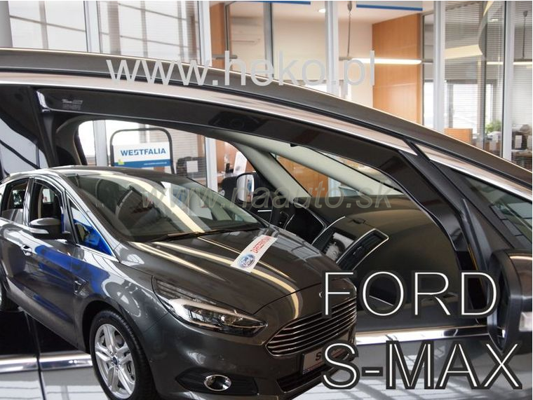 Deflektory FORD S-MAX II od 2014 Deflektory FORD S-MAX II od 2014