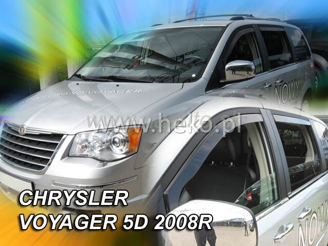 Deflektory CHRYSLER VOYAGER GRAND 5D 2008R. a vyššie Deflektory CHRYSLER VOYAGER GRAND 5D 2008R. a vyššie