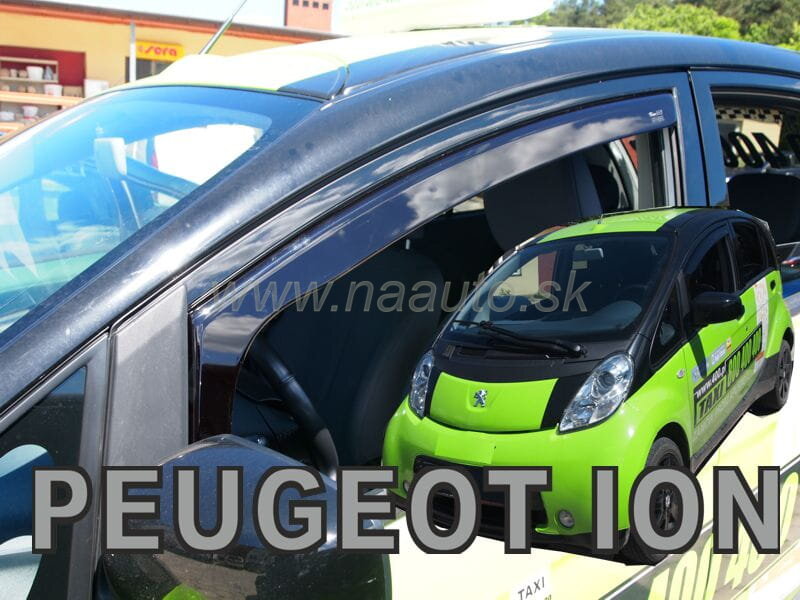 Deflektory PEUGEOT ION od 2010 Deflektory PEUGEOT ION od 2010