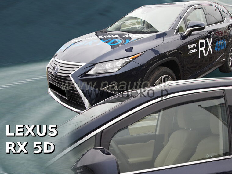 Deflektory Lexus RX 5D 16R