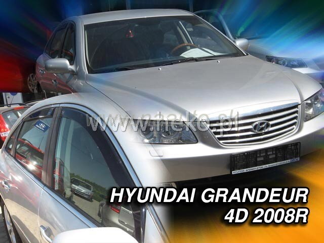 Deflektory HYUNDAI GRANDEUR TG od 2005 do 2011 Deflektory HYUNDAI GRANDEUR TG od 2005 do 2011