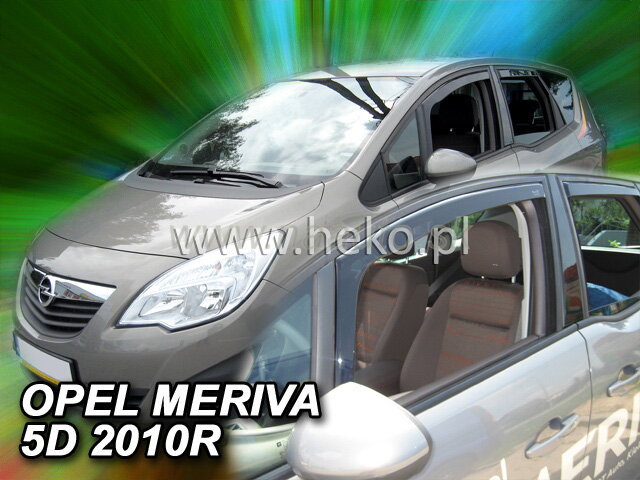Deflektory OPEL MERIVA 5D 2010R. a vyššie Deflektory OPEL MERIVA 5D 2010R. a vyššie