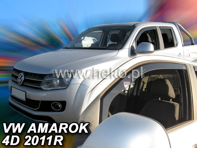 Deflektory VW AMAROK 4dv. 2009 a vyššie