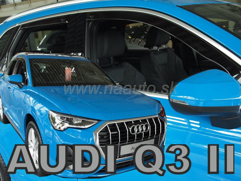 Deflektory AUDI Q3 2018 -> (predné+zadné)