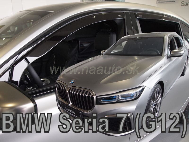 Deflektory BMW seria 7 G12 2015 -> (predné + zadné)