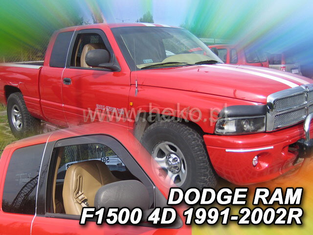 Deflektory DODGE RAM 1500 2/4D 1991- 2002R.