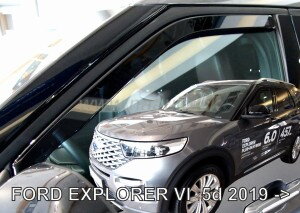 Deflektory Ford Explorer VI 5D 2019 + zadné
