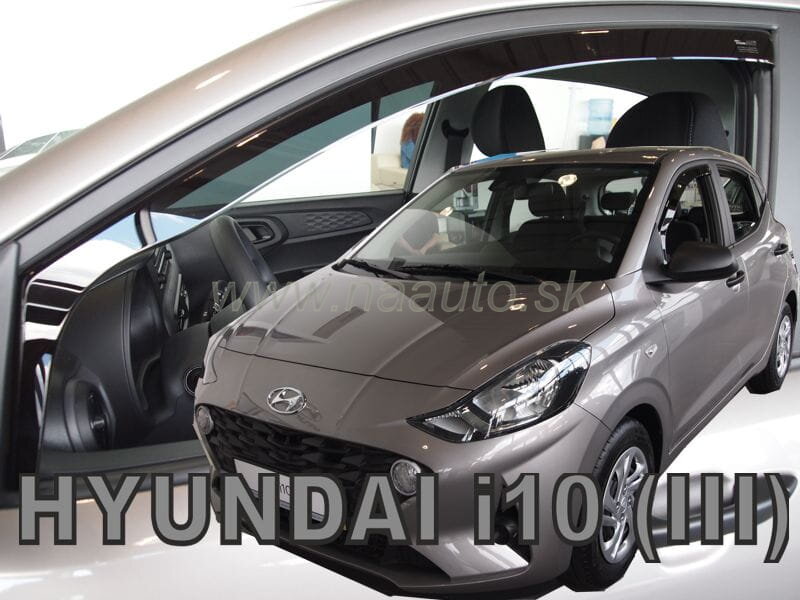 Deflektory Hyundai i10 III 2019-> (predné + zadné)