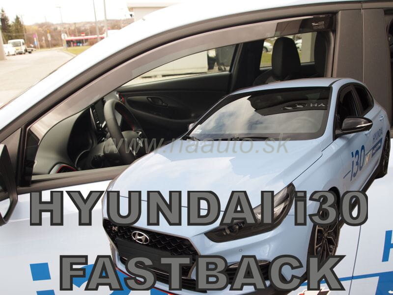 Deflektory Hyundai i30 fastback 2019-> (predné)