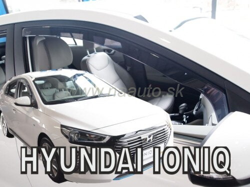 Deflektory Hyundai Ioniq 2017-> (predné)
