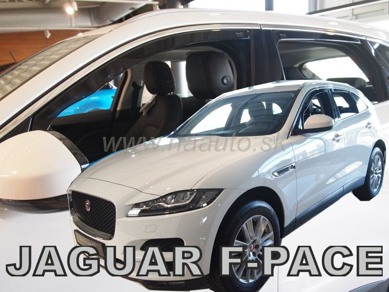 Deflektory Jaguar F-pace 2018-> (predné + zadné) Deflektory Jaguar F-pace 2018-> (predné + zadné)