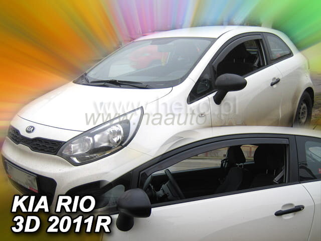 Deflektory KIA RIO III od 2012 do 2017 Deflektory KIA RIO III od 2012 do 2017