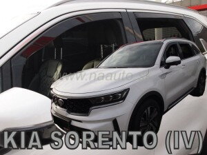 Deflektory KIA SORENTO IV od 2020 + zadné deflektory Deflektory KIA SORENTO IV od 2020 + zadné deflektory
