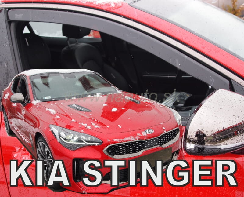 Deflektory KIA Stinger 2016 -> (predné)