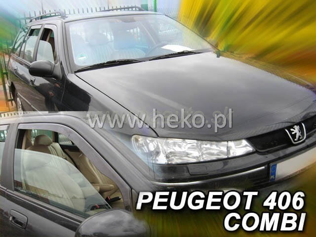 Deflektory PEUGEOT 406 od 1995 do 2004 Deflektory PEUGEOT 406 od 1995 do 2004