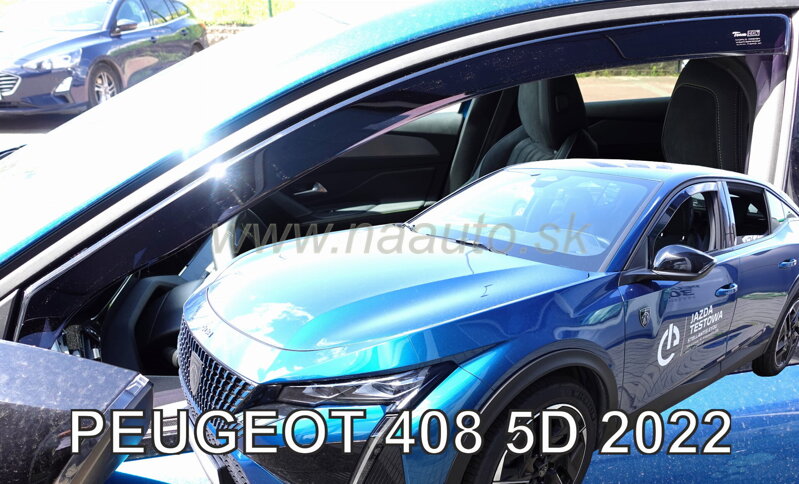 Deflektory PEUGEOT 408 od 2022 Deflektory PEUGEOT 408 od 2022