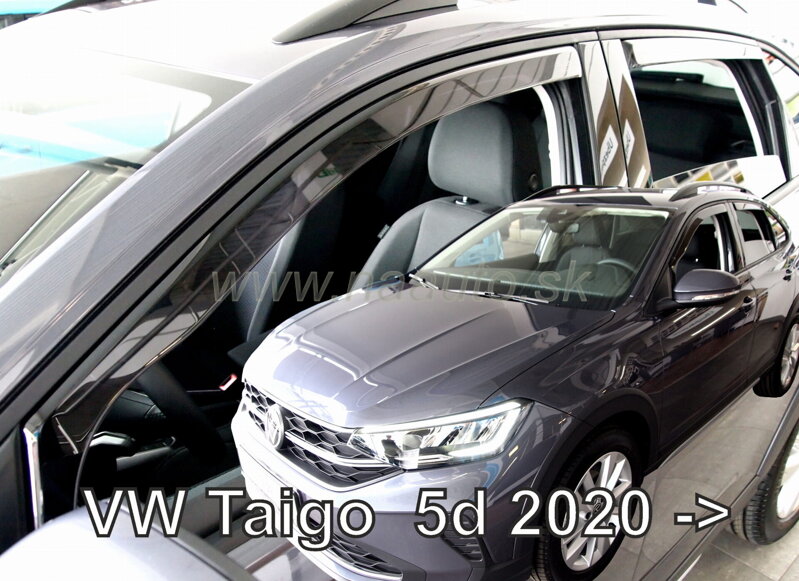 Deflektory  VW Taigo 5D 2020 + zadné
