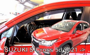 Deflektory SUZUKI S-CROSS 5D od roku 2021 a vyššie Deflektory SUZUKI S-CROSS 5D od roku 2021 a vyššie