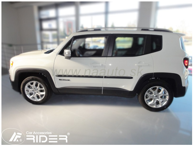 Ochranné lišty dverí Jeep Renegade Ochranné lišty dverí Jeep Renegade