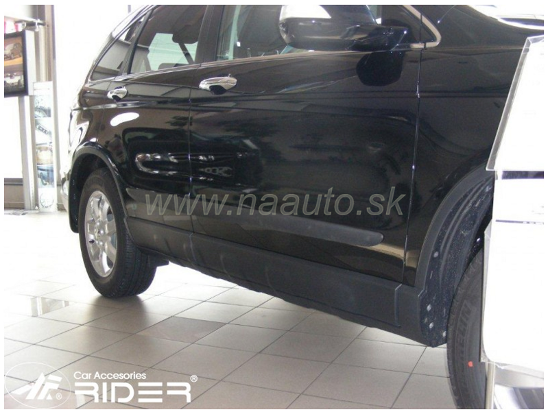 Ochranné lišty dverí Honda CRV 07-09R suv, MODEL F-12 Ochranné lišty dverí Honda CRV 07-09R suv, MODEL F-12