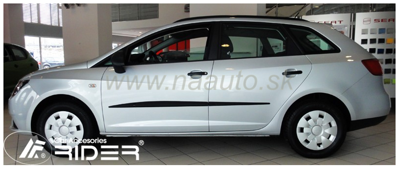 Ochranné lišty dverí Seat Ibiza V ST FL 12R a vyššie, MODEL F-26 Ochranné lišty dverí Seat Ibiza V ST FL 12R a vyššie, MODEL F-26