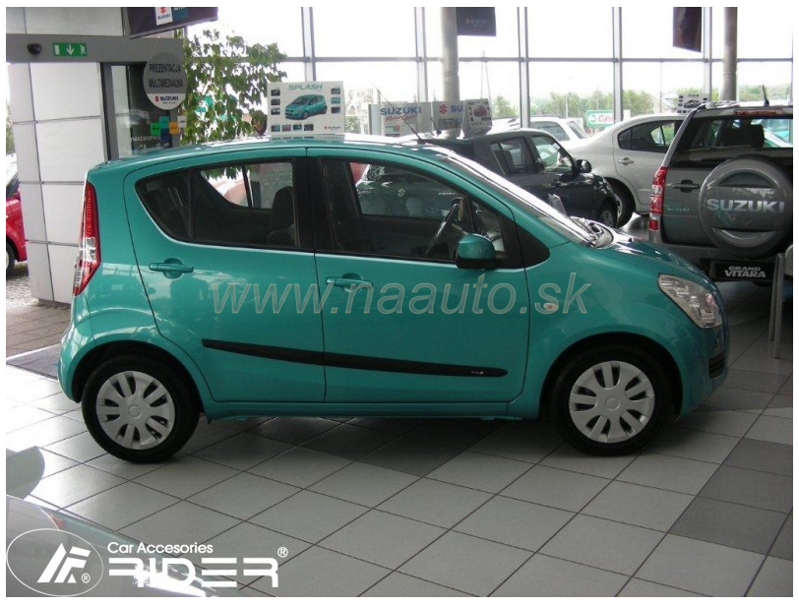 Ochranné lišty dverí Suzuki Splash 08-11R, MODEL F-22