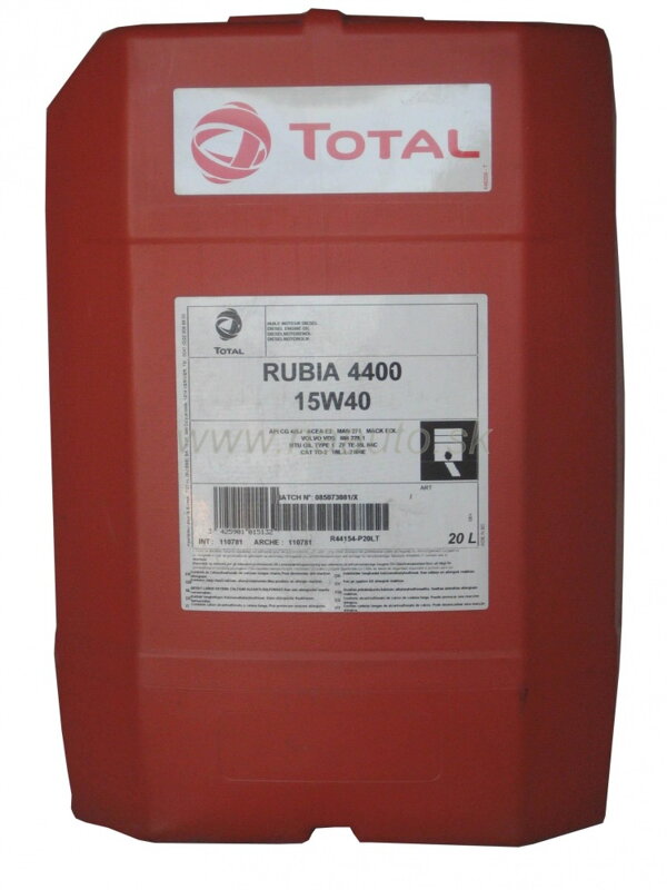 Total Rubia Polytrafic 10W-40 20L Total Rubia Polytrafic 10W-40 20L
