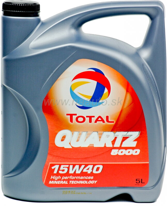 Total QUARTZ 5000 15W-40 5L Total QUARTZ 5000 15W-40 5L