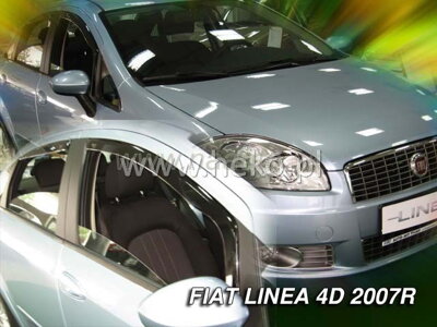 Deflektory FIAT LINEA 4D 2007R  a vyššie