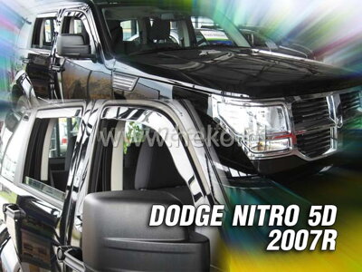Deflektory DODGE NITRO 5D 2007R  a vyššie