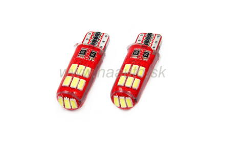 LED VERTEX CANBUS 15SMD 4014 T10e (W5W) SILCA White 12V
