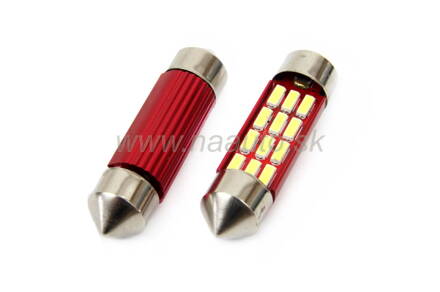LED VERTEX CANBUS 12SMD 4014 Festoon 36mm White 12V/24V