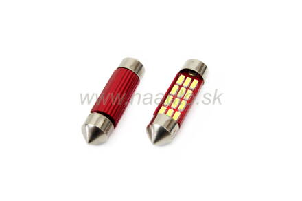 LED VERTEX CANBUS 12SMD 4014 Festoon 39mm White 12V/24V