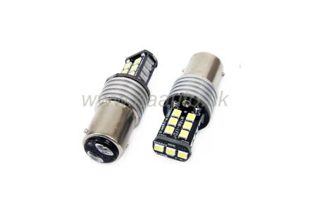LED VERTEX CANBUS 15SMD 2835 7,5W 1157 (P21/5W) White 12V/24V