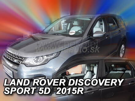Deflektory Land Rover Discovery Sport 5D 14R (+zadné)