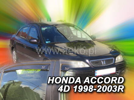 Deflektory HONDA ACCORD  CG  4d  10/1998r.-2003r.(+zadné) SEDAN