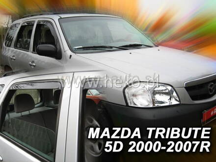 Deflektory MAZDA TRIBUTE 5D 2000-2007R.(+zadné)