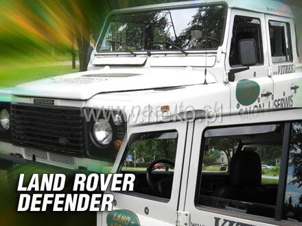 Deflektory LAND ROVER DEFENDER 4D (+zadné)