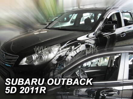 Deflektory SUBARU OUTBACK IV 5D od roku 2009 do 2014