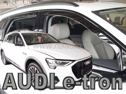 Deflektory Audi  e-tron  2018 -> (predné+zadné) 
