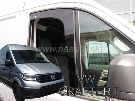Deflektory VW CRAFTER od 2017 a vyššie