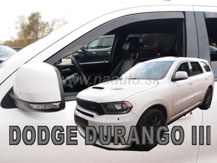 Deflektory DODGE Durango 2011 -> (predné)
