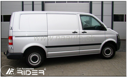Ochranné lišty dverí VW T5 krátká 03-11R, MODEL F-38